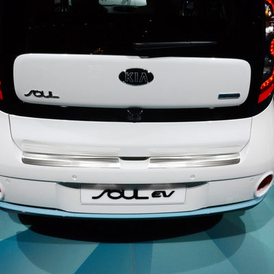 Ladekantenschutz für Kia Soul II EV Silber Matt