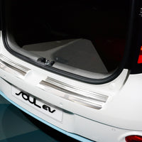 Ladekantenschutz für Kia Soul II EV Silber Matt