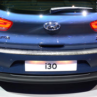 Ladekantenschutz für Hyundai i30 III Silber Matt