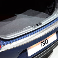 Ladekantenschutz für Hyundai i30 III Silber Matt