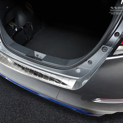 Ladekantenschutz für Nissan Leaf II Silber Matt