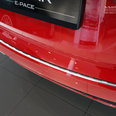 Ladekantenschutz für Jaguar E-Pace Silber Matt