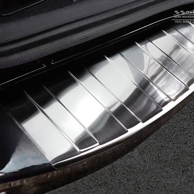 Ladekantenschutz für Ford Mondeo IV MK4 Turnier Silber Matt