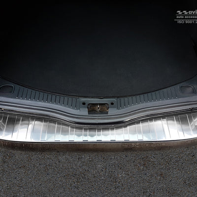 Ladekantenschutz für Ford Mondeo IV MK4 Turnier Silber Matt