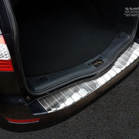 Ladekantenschutz für Ford Mondeo IV MK4 Turnier Silber Matt