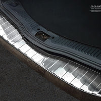 Ladekantenschutz für Ford Mondeo IV MK4 Turnier Silber Matt