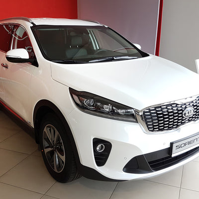 Ladekantenschutz für Kia Sorento III Silber Matt