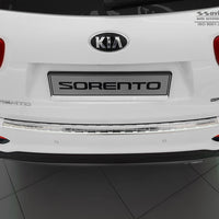 Ladekantenschutz für Kia Sorento III Silber Matt