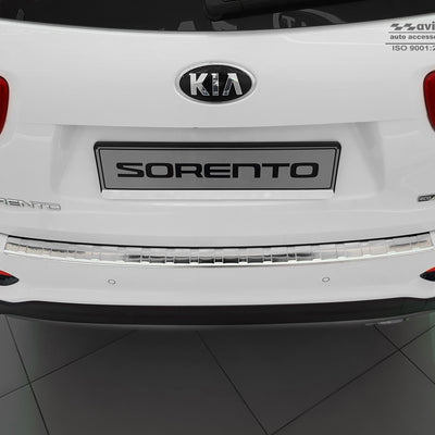 Ladekantenschutz für Kia Sorento III Silber Matt