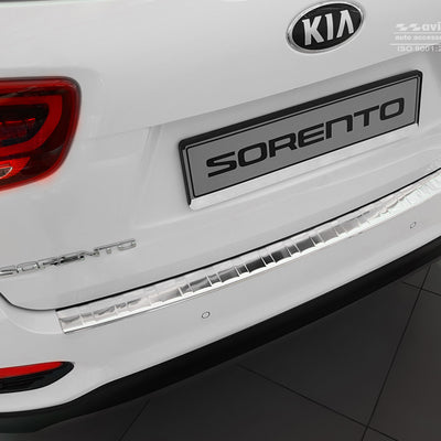Ladekantenschutz für Kia Sorento III Silber Matt