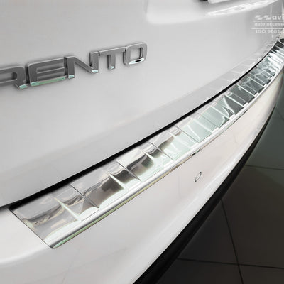 Ladekantenschutz für Kia Sorento III Silber Matt