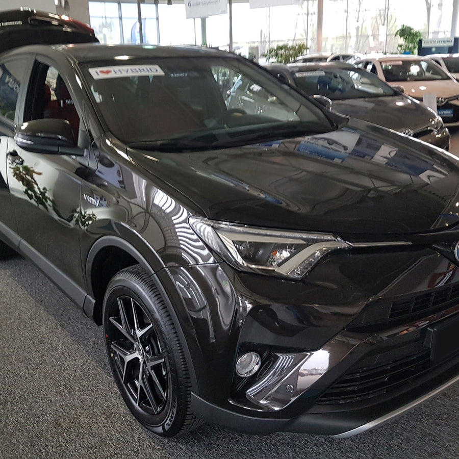 Ladekantenschutz für Toyota RAV4 IV FL Silber Matt