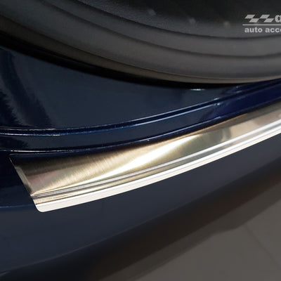 Ladekantenschutz für Hyundai Santa Fe IV Silber Matt