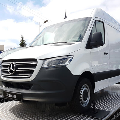 Ladekantenschutz für Mercedes Sprinter III Silber Matt