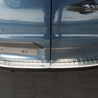 Ladekantenschutz für Ford Transit Custom  / Tourneo Custom Silber Matt