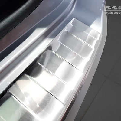 Ladekantenschutz für Hyundai Tucson III FL Silber Matt