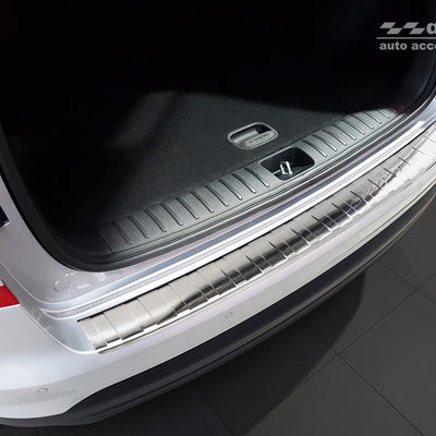Ladekantenschutz für Hyundai Tucson III FL Silber Matt
