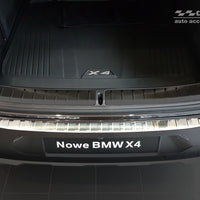 Ladekantenschutz für BMW X4 II GO2 Silber Matt