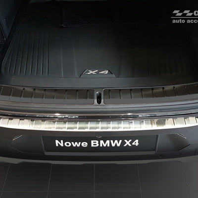 Ladekantenschutz für BMW X4 II GO2 Silber Matt