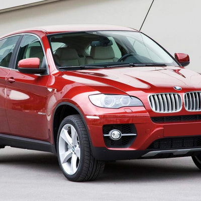 Ladekantenschutz für BMW X6 E71 Silber Matt