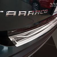 Ladekantenschutz für Seat Tarraco Silber Matt