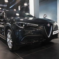 Ladekantenschutz für Alfa Romeo Stelvio Silber Matt