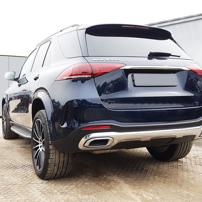 Ladekantenschutz für Mercedes GLE II W167 Silber Matt