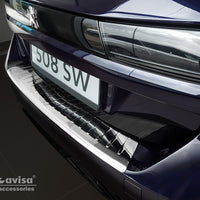 Ladekantenschutz für Peugeot 508 SW II Silber Matt