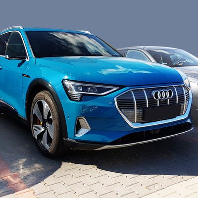 Ladekantenschutz für Audi E-Tron Silber Matt