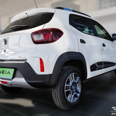 Ladekantenschutz für Dacia Spring Silber