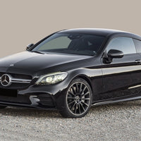 Ladekantenschutz für Mercedes C-Klasse C205 Coupe AMG Silber Matt