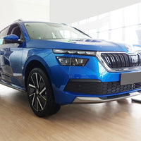 Ladekantenschutz für Skoda Kamiq Silber Matt