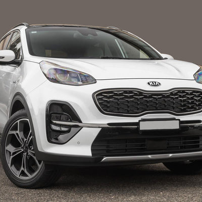 Ladekantenschutz für Kia Sportage IV FL Silber Matt