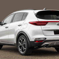 Ladekantenschutz für Kia Sportage IV FL Silber Matt