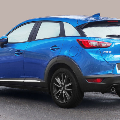 Ladekantenschutz für Mazda CX-3 Silber Matt