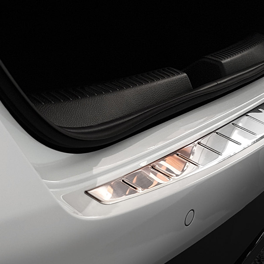 Ladekantenschutz für Mercedes CLA C118 Limousine Silber Matt