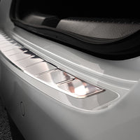 Ladekantenschutz für Mercedes CLA C118 Limousine Silber Matt