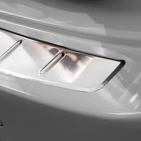 Ladekantenschutz für Mercedes CLA C118 Limousine Silber Matt