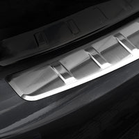 Ladekantenschutz für Mercedes C-Klasse W205 Limousine Silber Matt