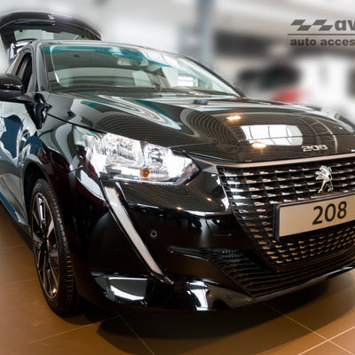 Ladekantenschutz für Peugeot 208 II Silber Matt