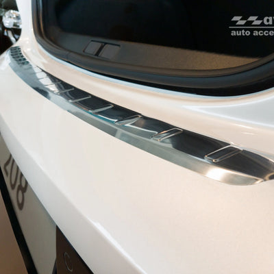Ladekantenschutz für Peugeot 208 II Silber Matt