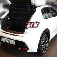 Ladekantenschutz für Peugeot 208 II Silber Matt