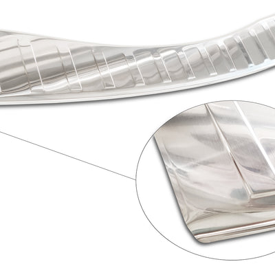Ladekantenschutz für Ford Mondeo IV MK5 Limousine Silber Matt