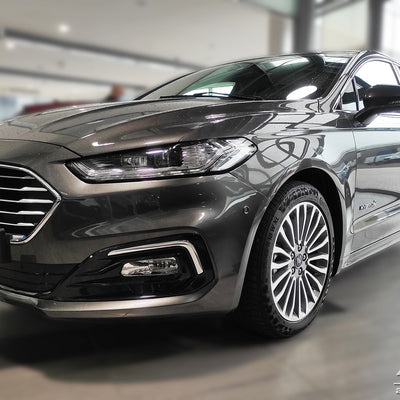 Ladekantenschutz für Ford Mondeo IV MK5 Limousine Silber Matt