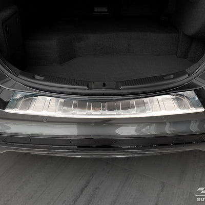 Ladekantenschutz für Ford Mondeo IV MK5 Limousine Silber Matt