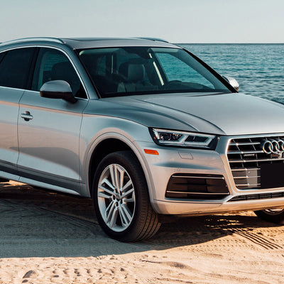 Ladekantenschutz für Audi Q5 II Silber Matt