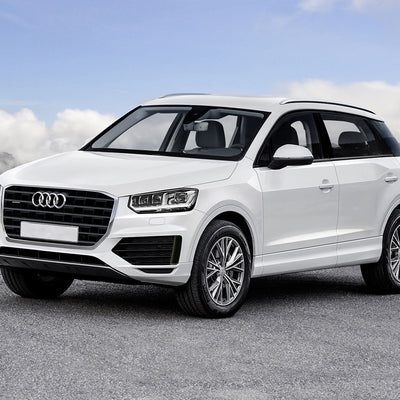 Ladekantenschutz für Audi Q2 Silber Matt