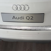 Ladekantenschutz für Audi Q2 Silber Matt