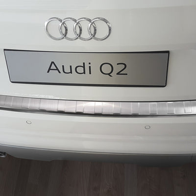 Ladekantenschutz für Audi Q2 Silber Matt