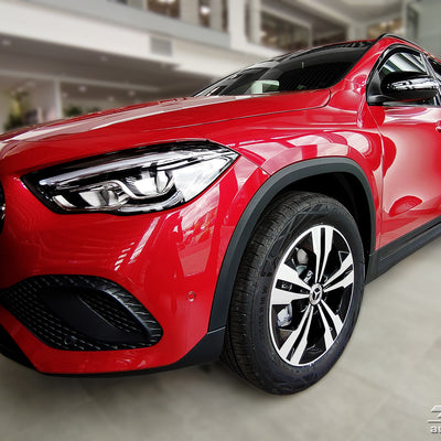 Ladekantenschutz für Mercedes GLA II H247 Silber Matt